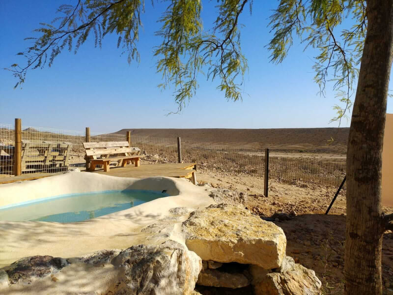 צימר מבודד במדבר